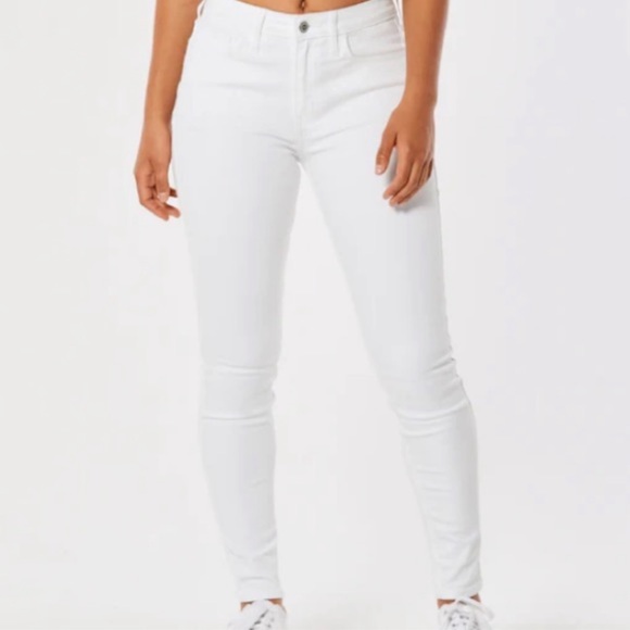 Hollister NWT white high rise jean legging size 5S - Picture 7 of 7